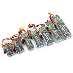 Gens Battery 2S 7.4V 800mAh 1300mAh 1800mAh 2200mAh 4000mAh With T/XT60 Plug for Rc Drone